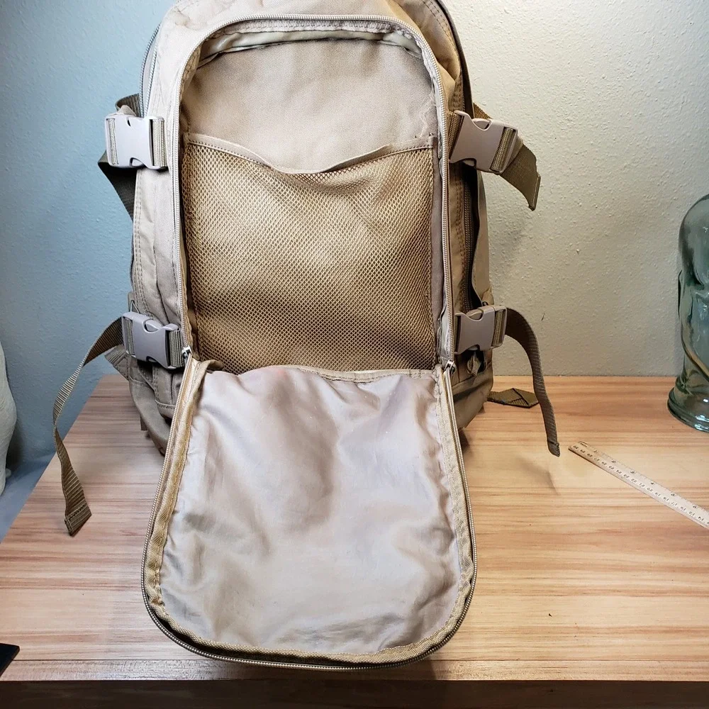Military Issued Utility Backpack Coyote Tan Tactical Pack MOLLE Outdoor Travel